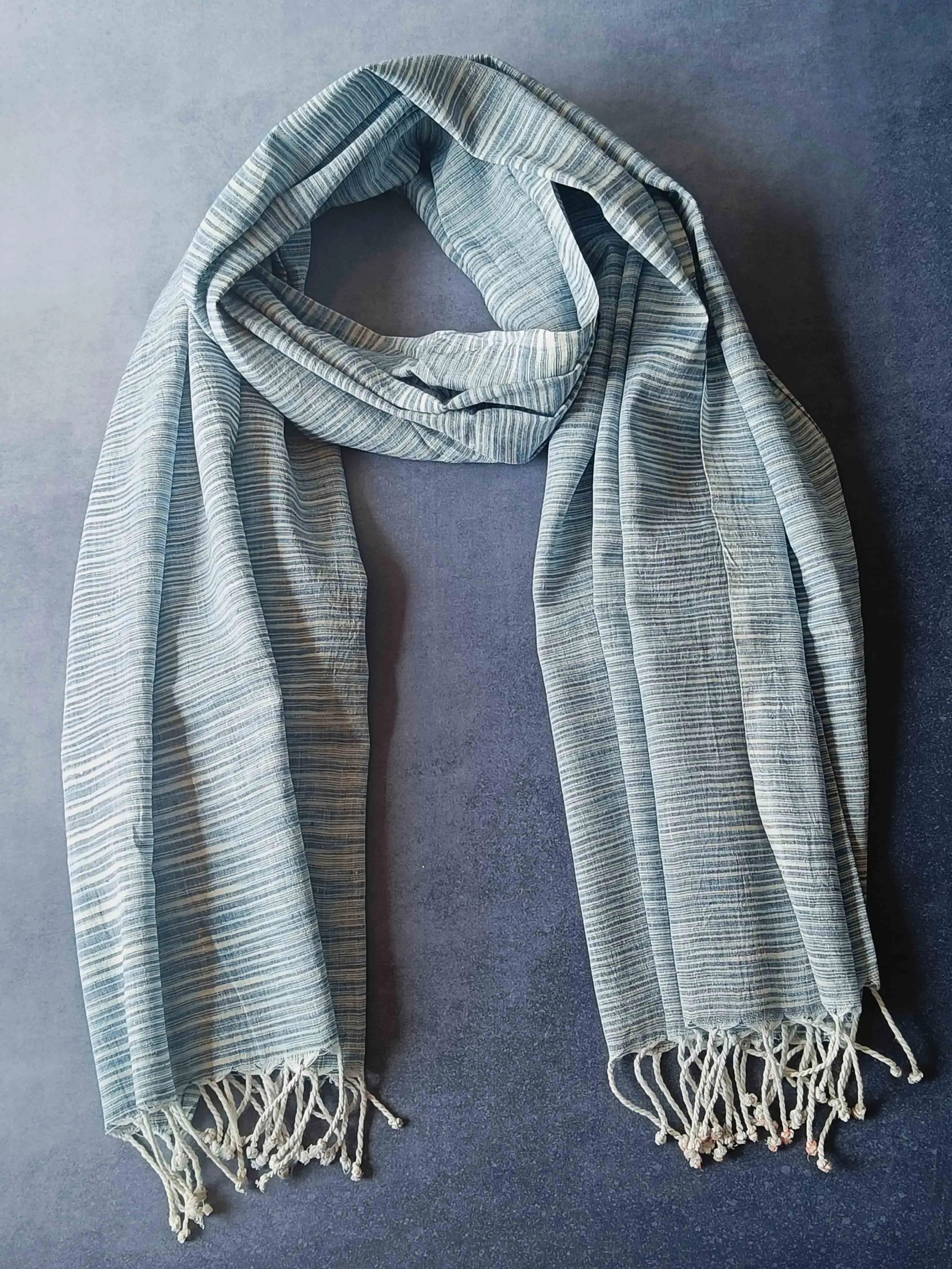 Abstract Hemp Stole