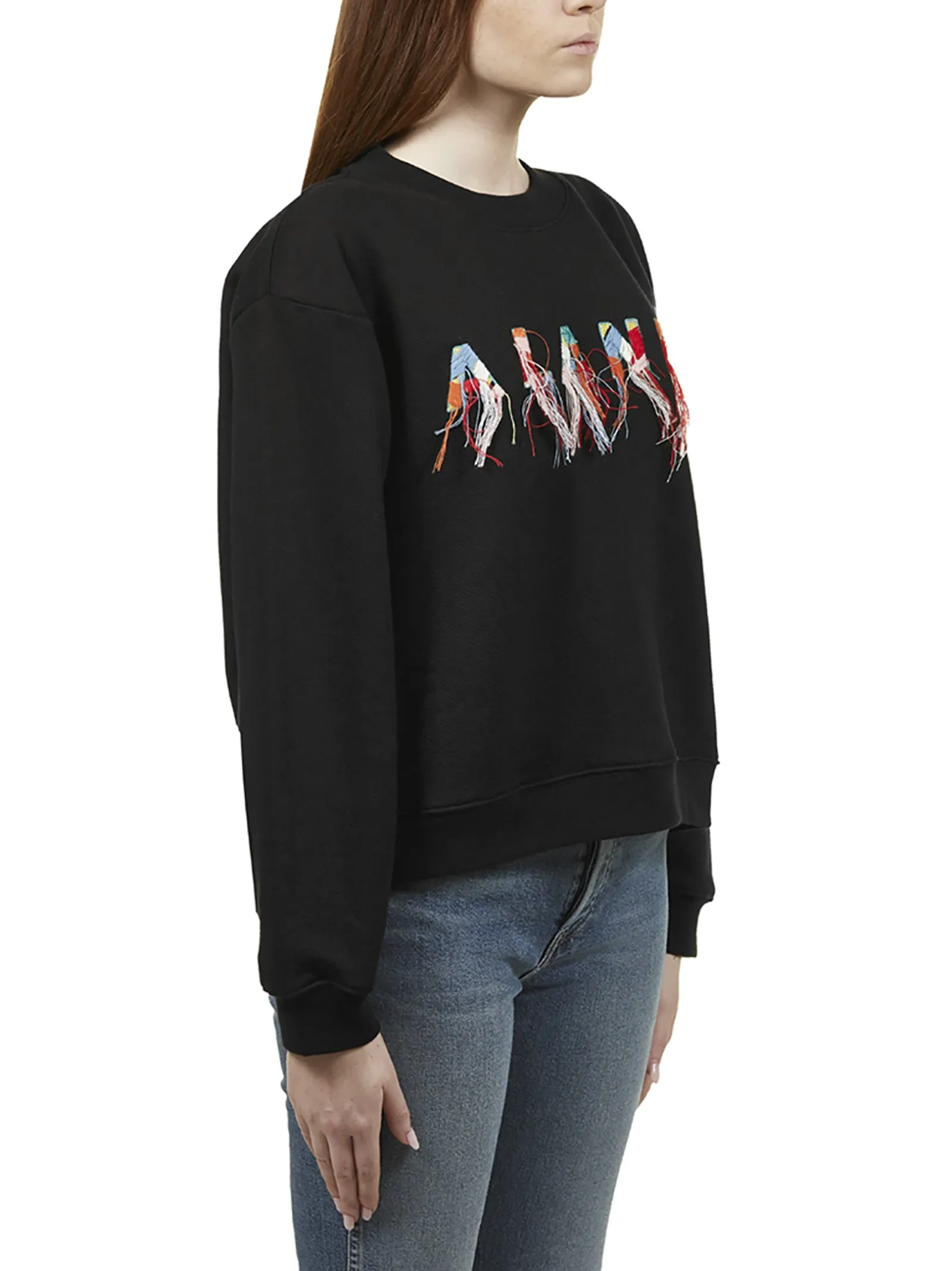 Alanui Logo Embroidered Crewneck Sweatshirt