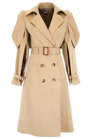 Alexander McQueen Double-Breasted Duster Coat