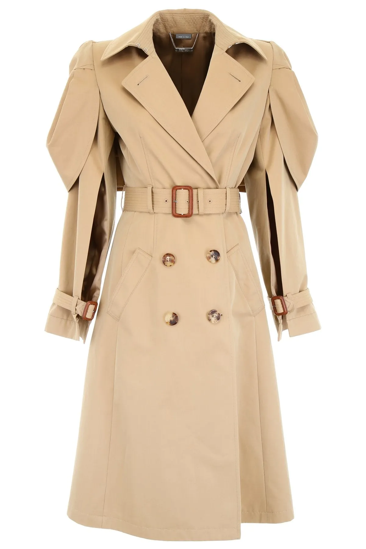 Alexander McQueen Double-Breasted Duster Coat