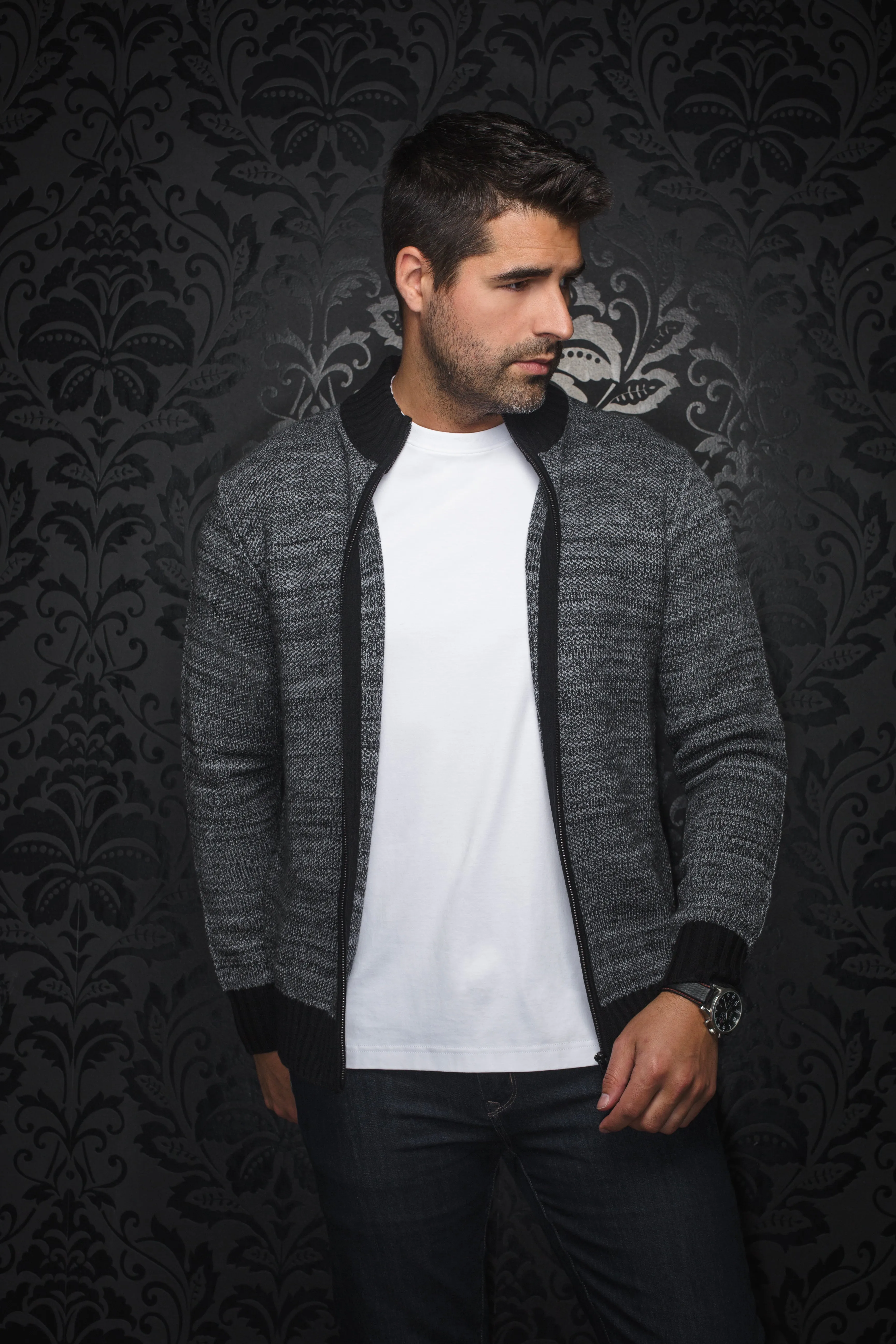 Au Noir® Sweaters | Koski Grey
