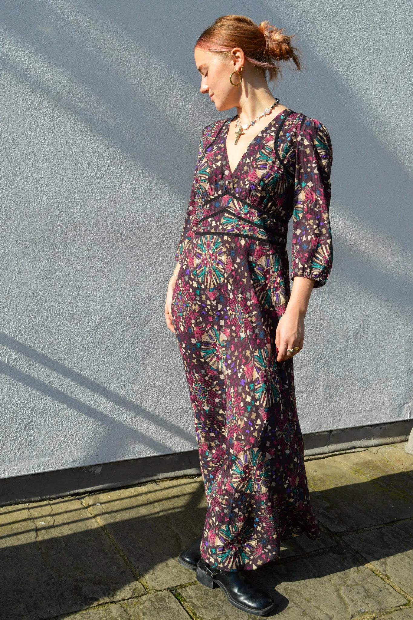 Ba&sh Fazia Anthracite Dress