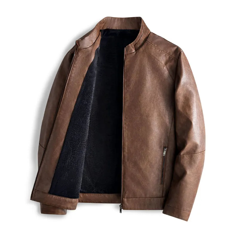 Ben Smith Fleece Leather Jacket