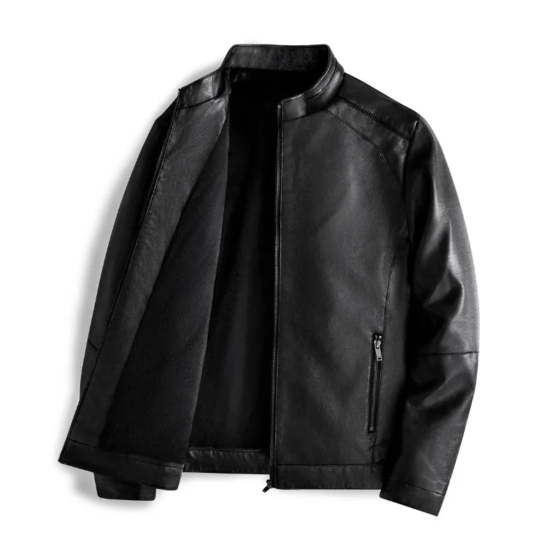 Ben Smith Fleece Leather Jacket