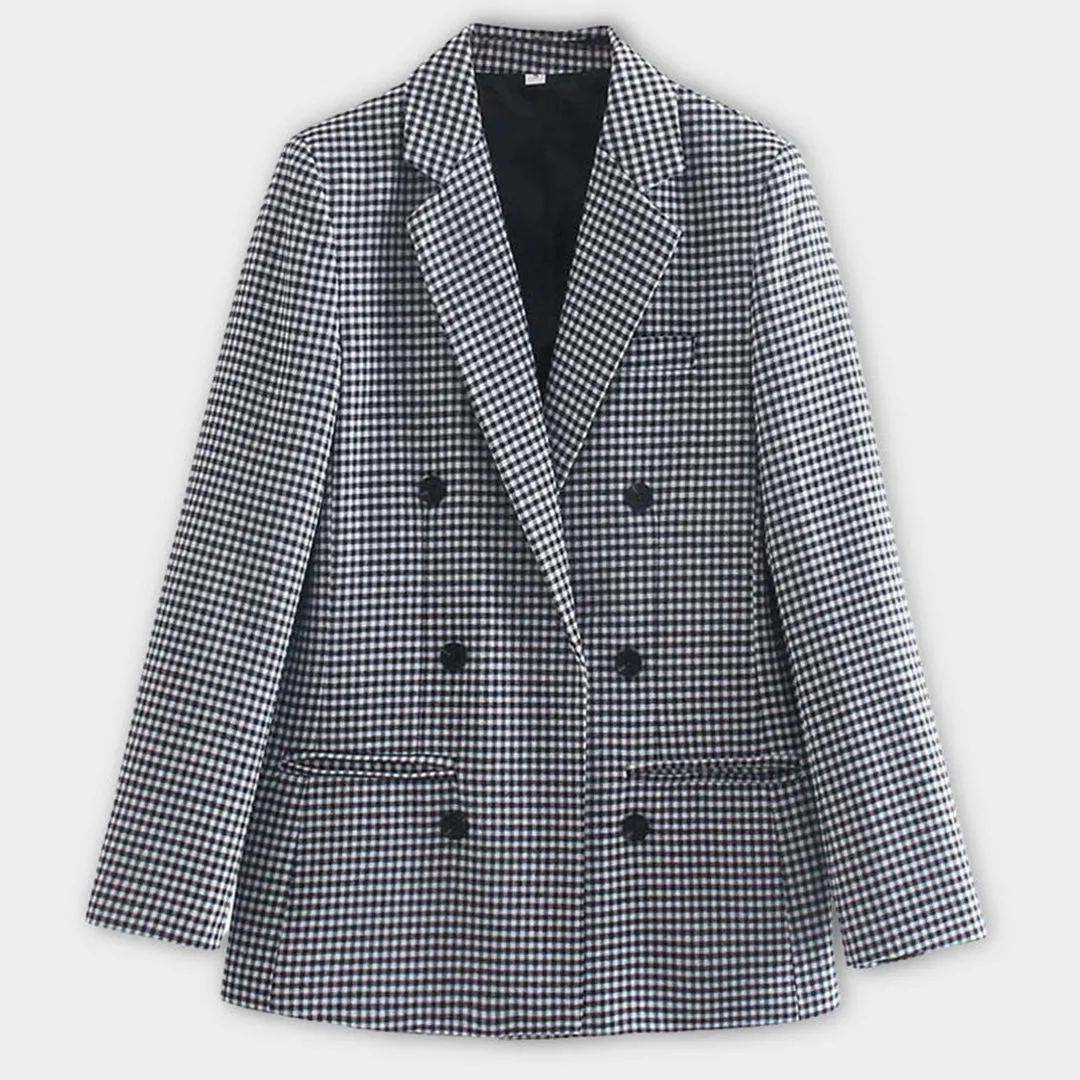 BLAZENKA - Blazers élégants avec double rangée de boutons pour un look intemporel