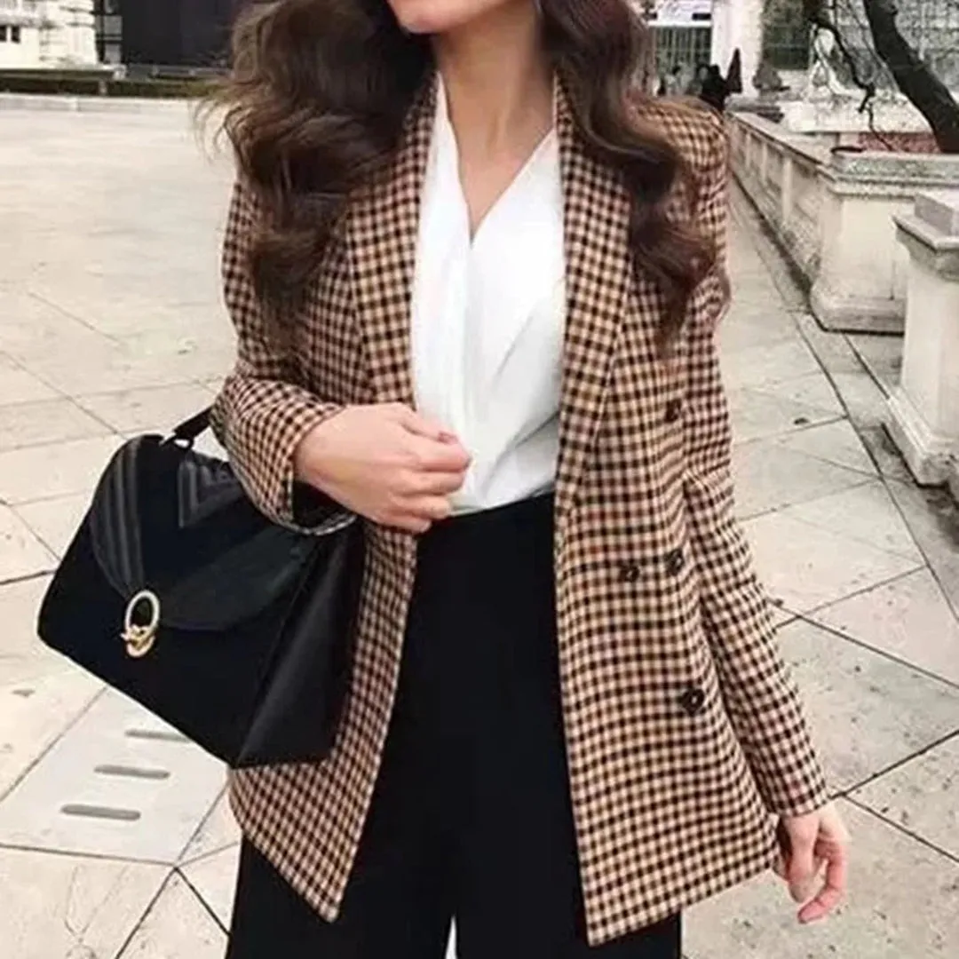 BLAZENKA - Blazers élégants avec double rangée de boutons pour un look intemporel