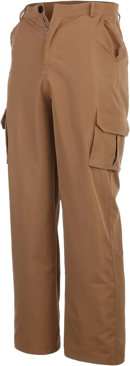 Cargo Pants for Men Relaxed Fit Athletic Gym Workout Pants Solid Color Straight Pants Cotton Legging Pants Sweatpants