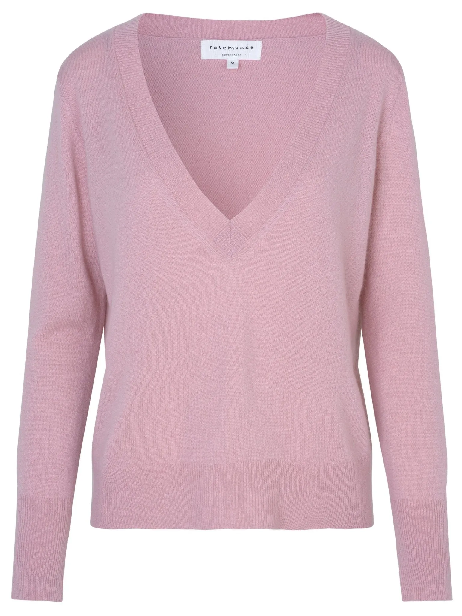 Cashmere Deep V-Knit