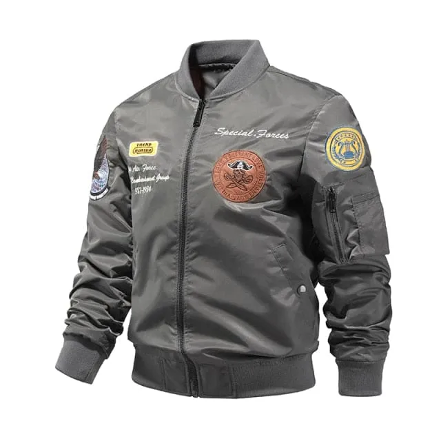 Casual Men Astronaut/Military Jacket