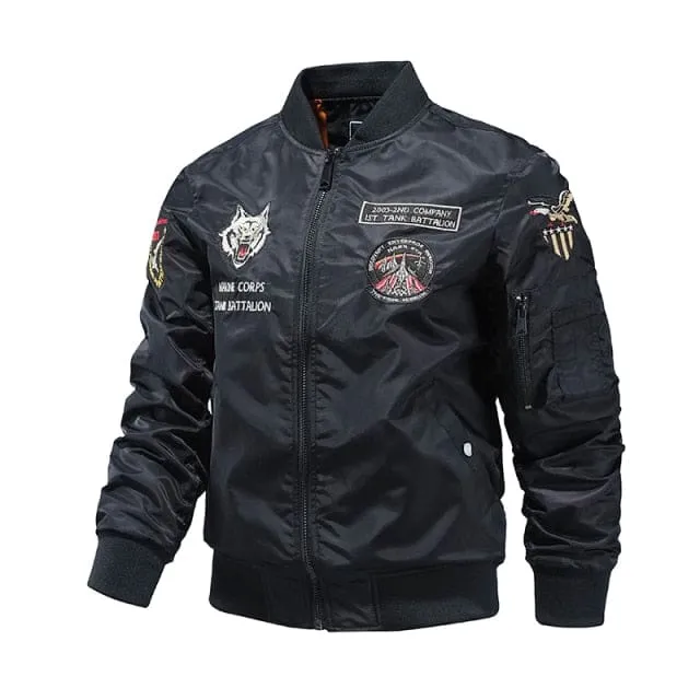 Casual Men Astronaut/Military Jacket