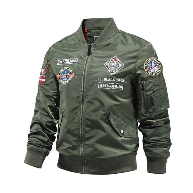 Casual Men Astronaut/Military Jacket