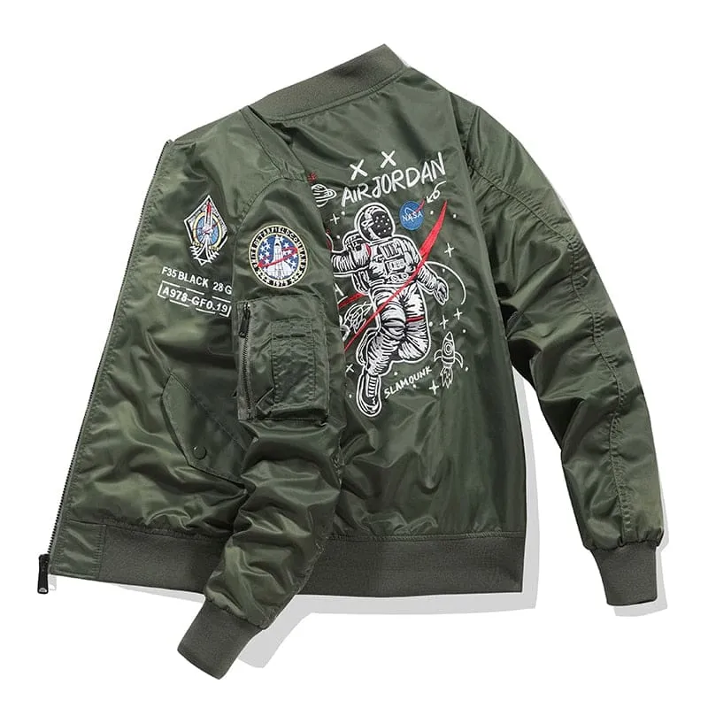 Casual Men Astronaut/Military Jacket