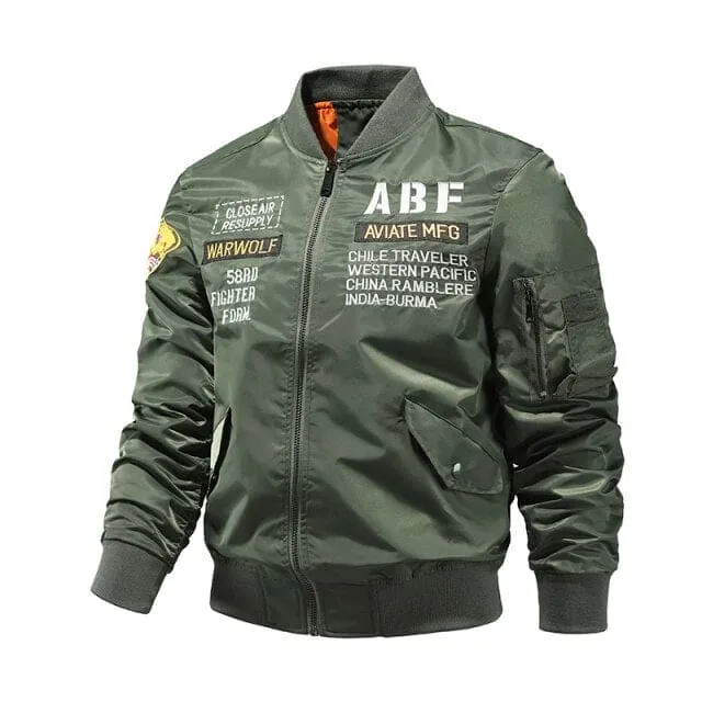 Casual Men Astronaut/Military Jacket