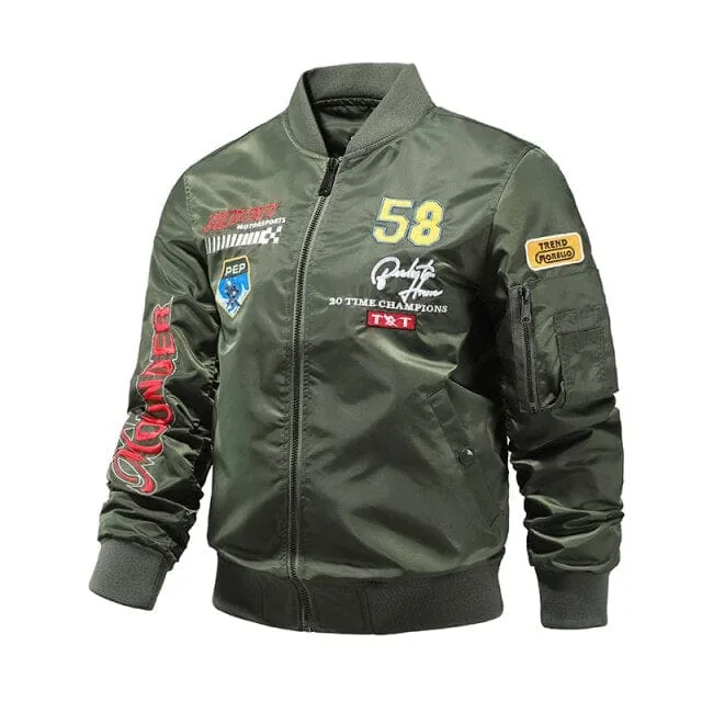 Casual Men Astronaut/Military Jacket