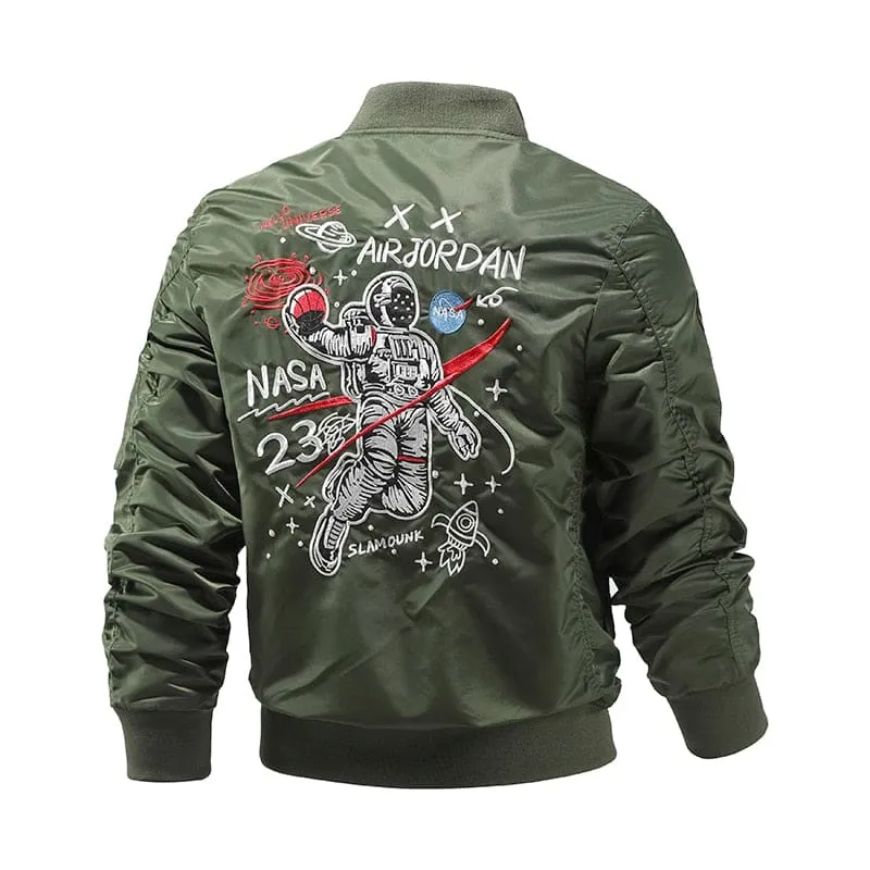 Casual Men Astronaut/Military Jacket