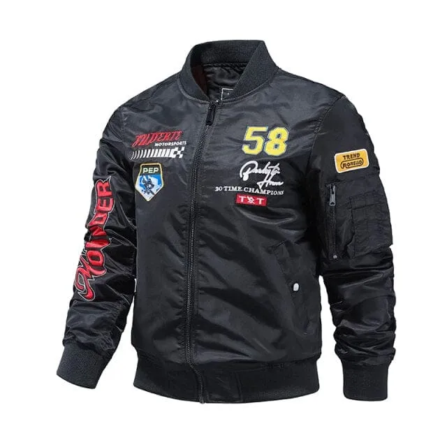 Casual Men Astronaut/Military Jacket