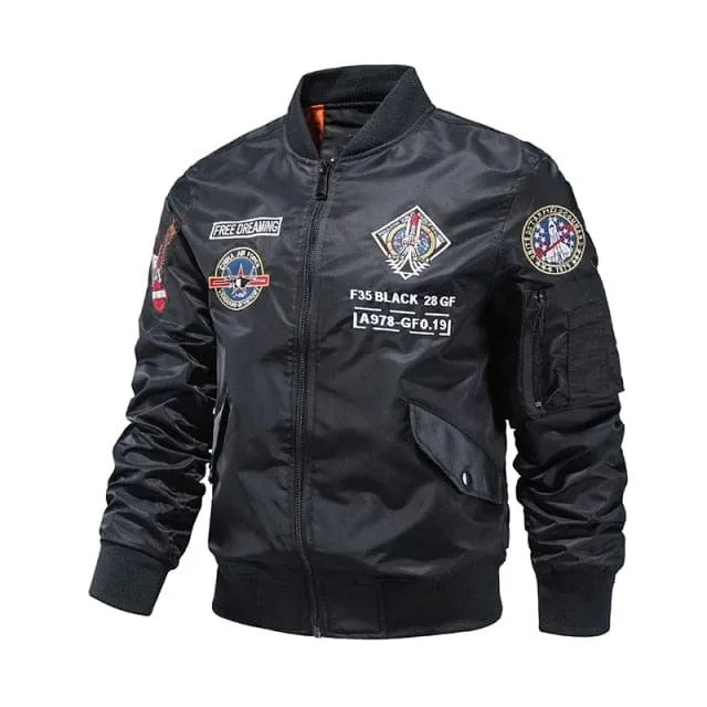 Casual Men Astronaut/Military Jacket