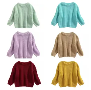 Chunky spring sweater