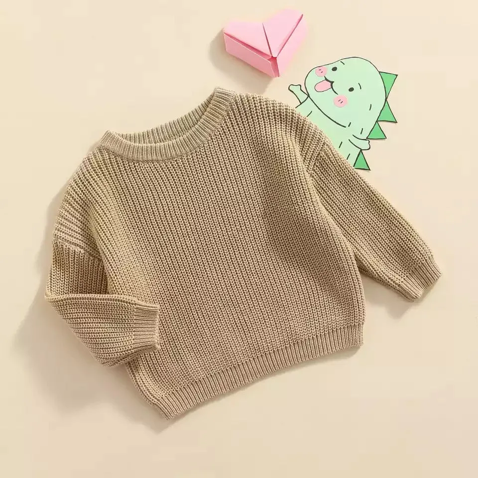 Chunky spring sweater