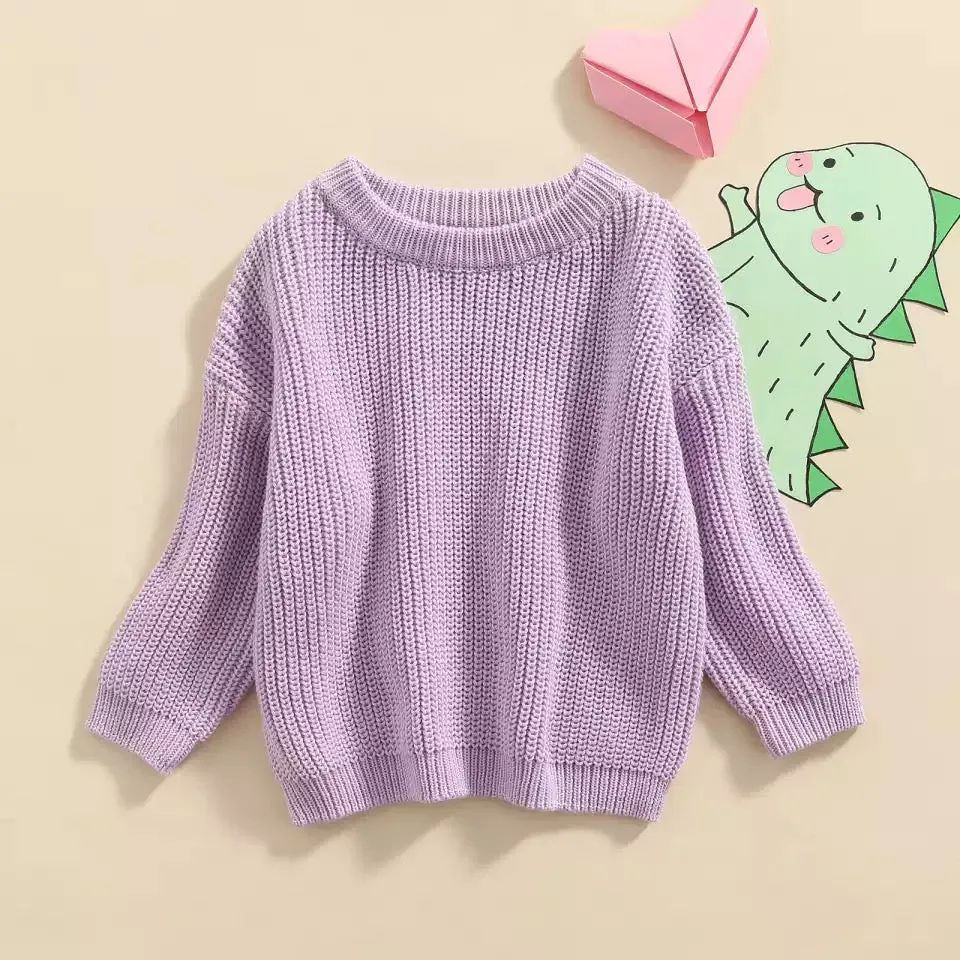 Chunky spring sweater