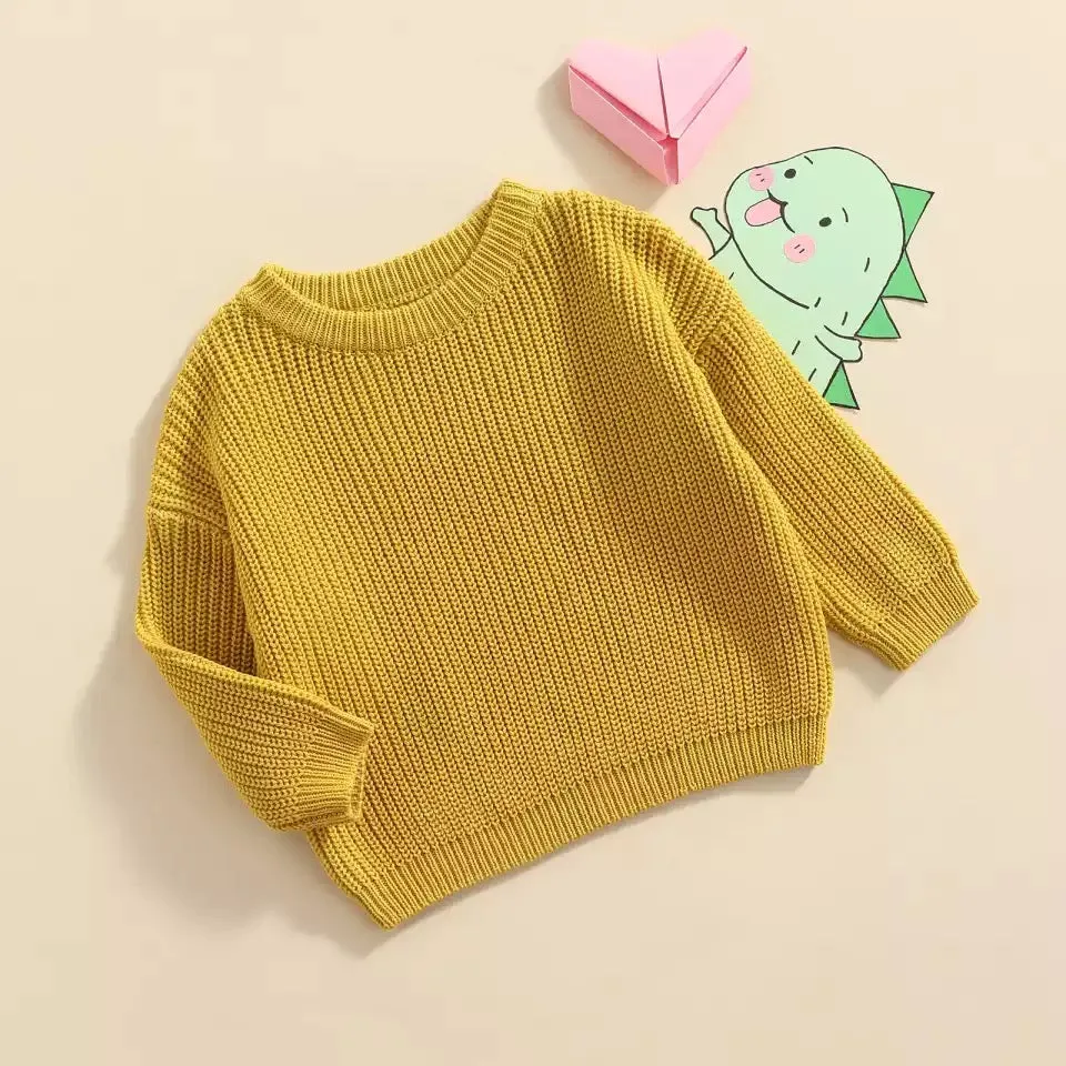 Chunky spring sweater
