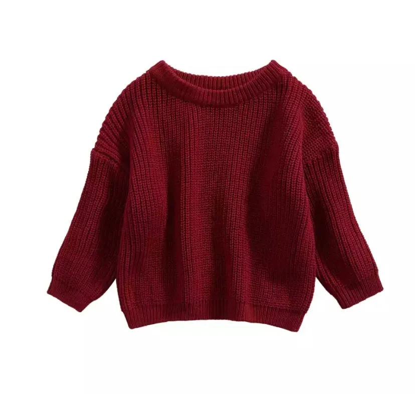 Chunky spring sweater