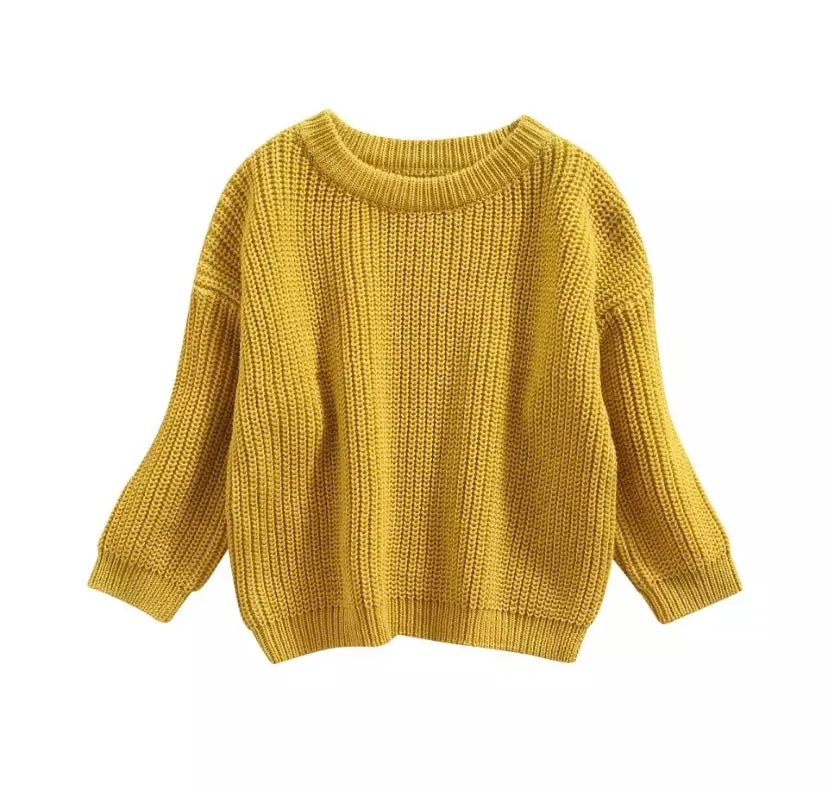 Chunky spring sweater
