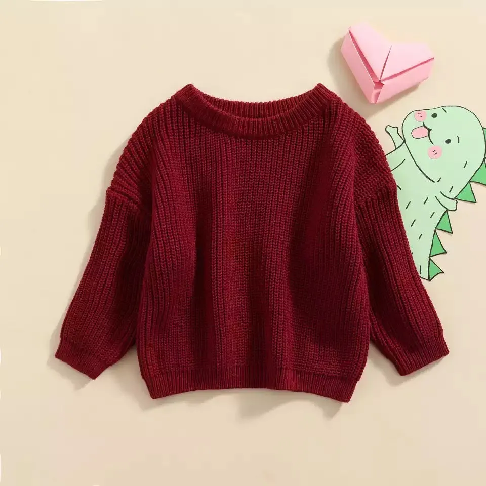 Chunky spring sweater