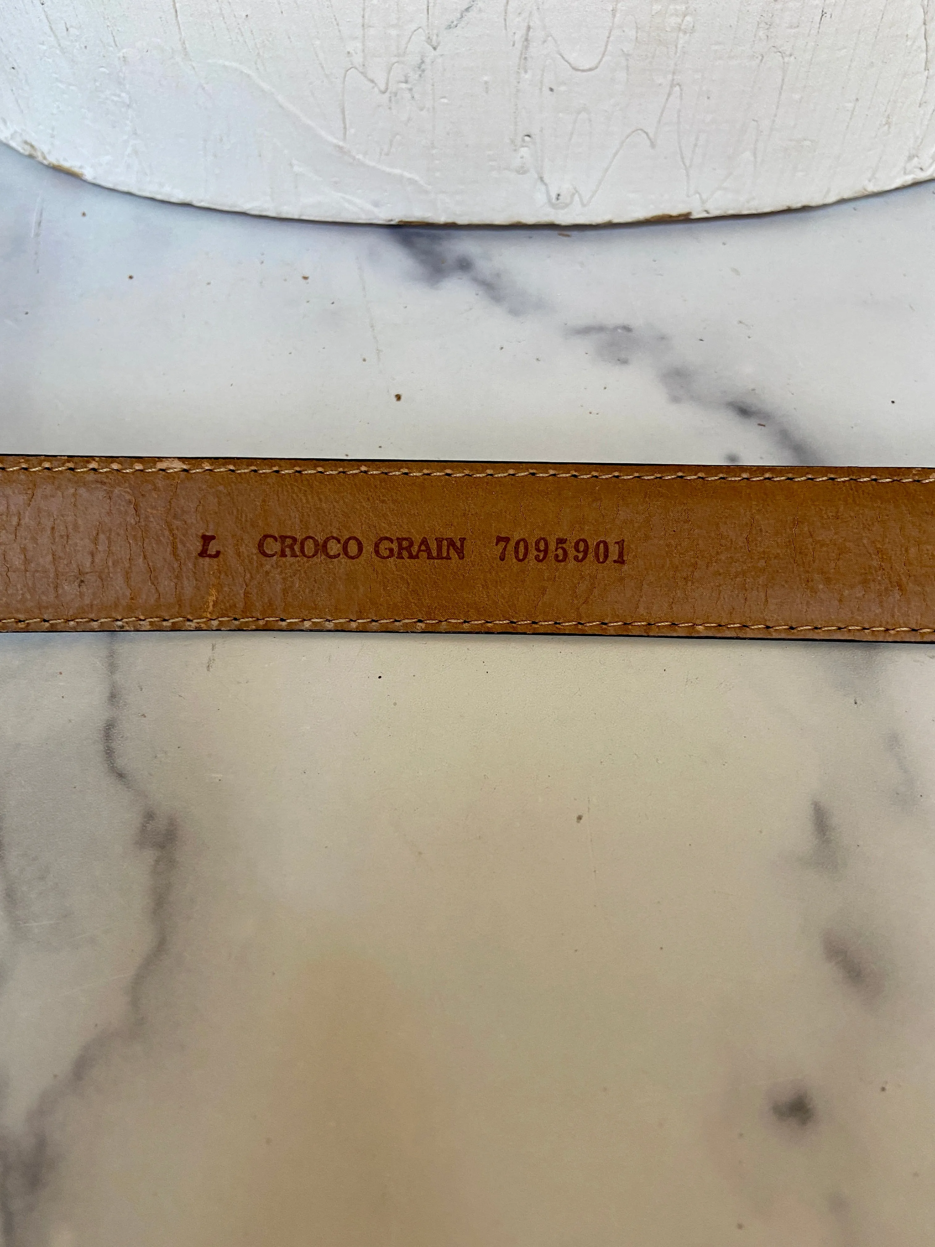 Croco Grain belt