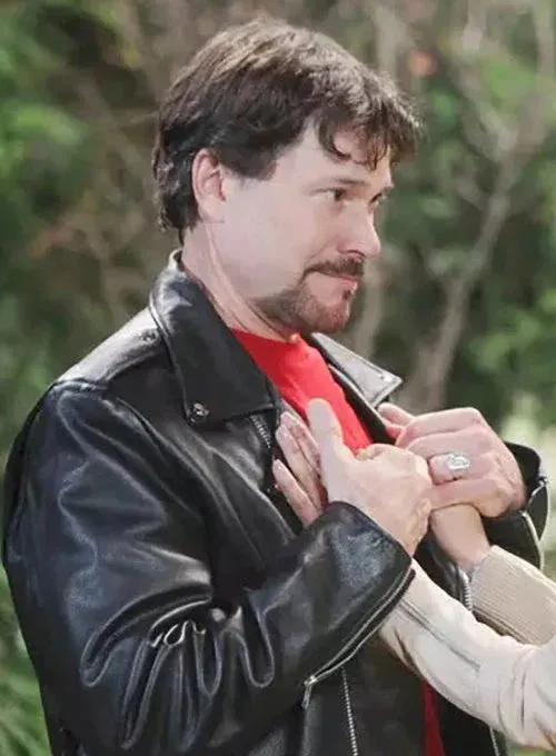 DAYS OF OUR LIVES LEATHER JACKET WORN BY PETER RECKELL