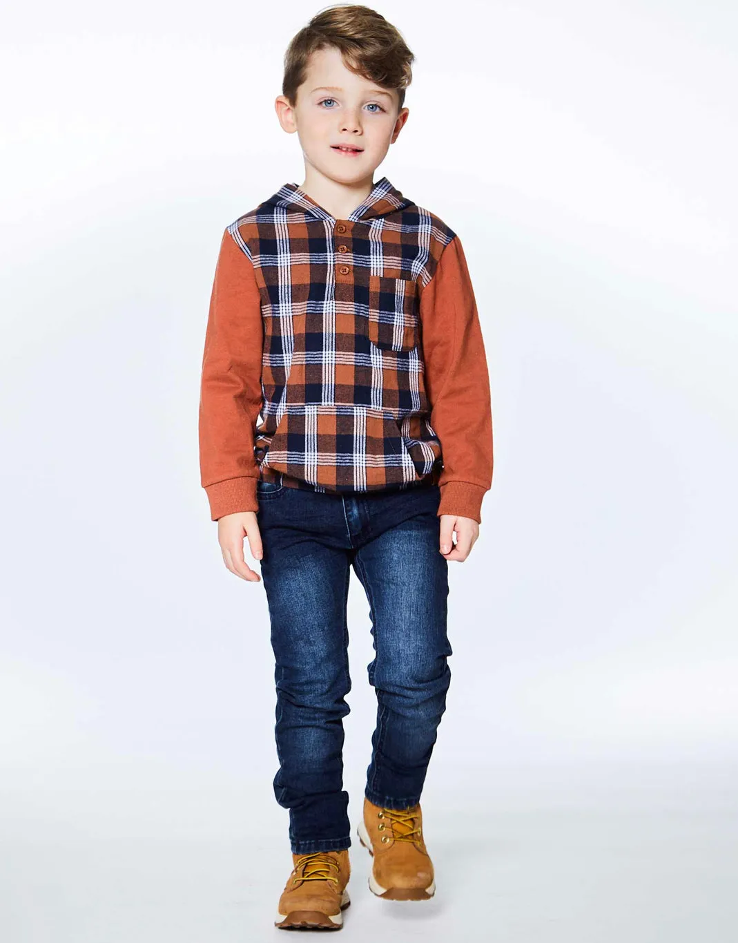 Deux Par Deux Denim Pant - Navy Blue