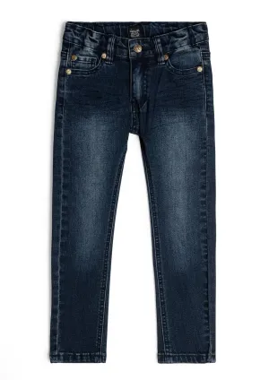 Deux Par Deux Denim Pant - Navy Blue
