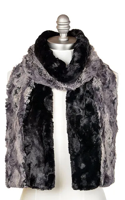 Dual Tone Scarf - Two-Tone, Assorted Faux Fur Combos