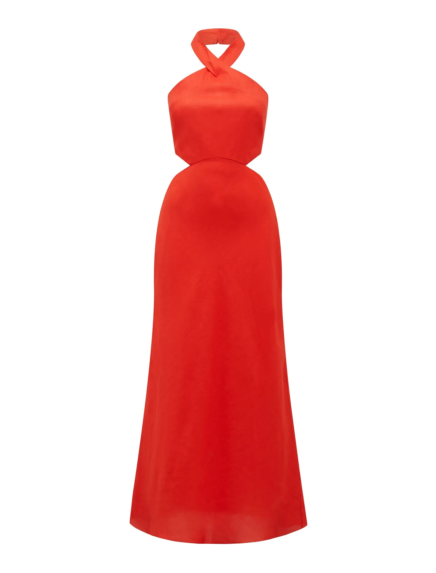 Elaine Halter Cut Out Maxi Dress