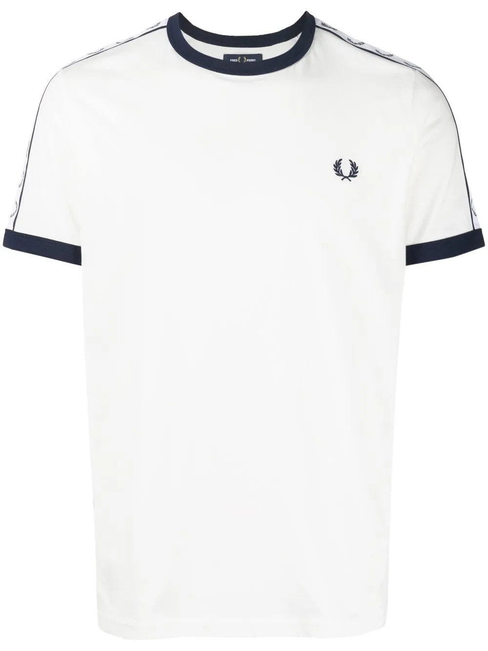 embroidered-logo crew-neck T-shirt