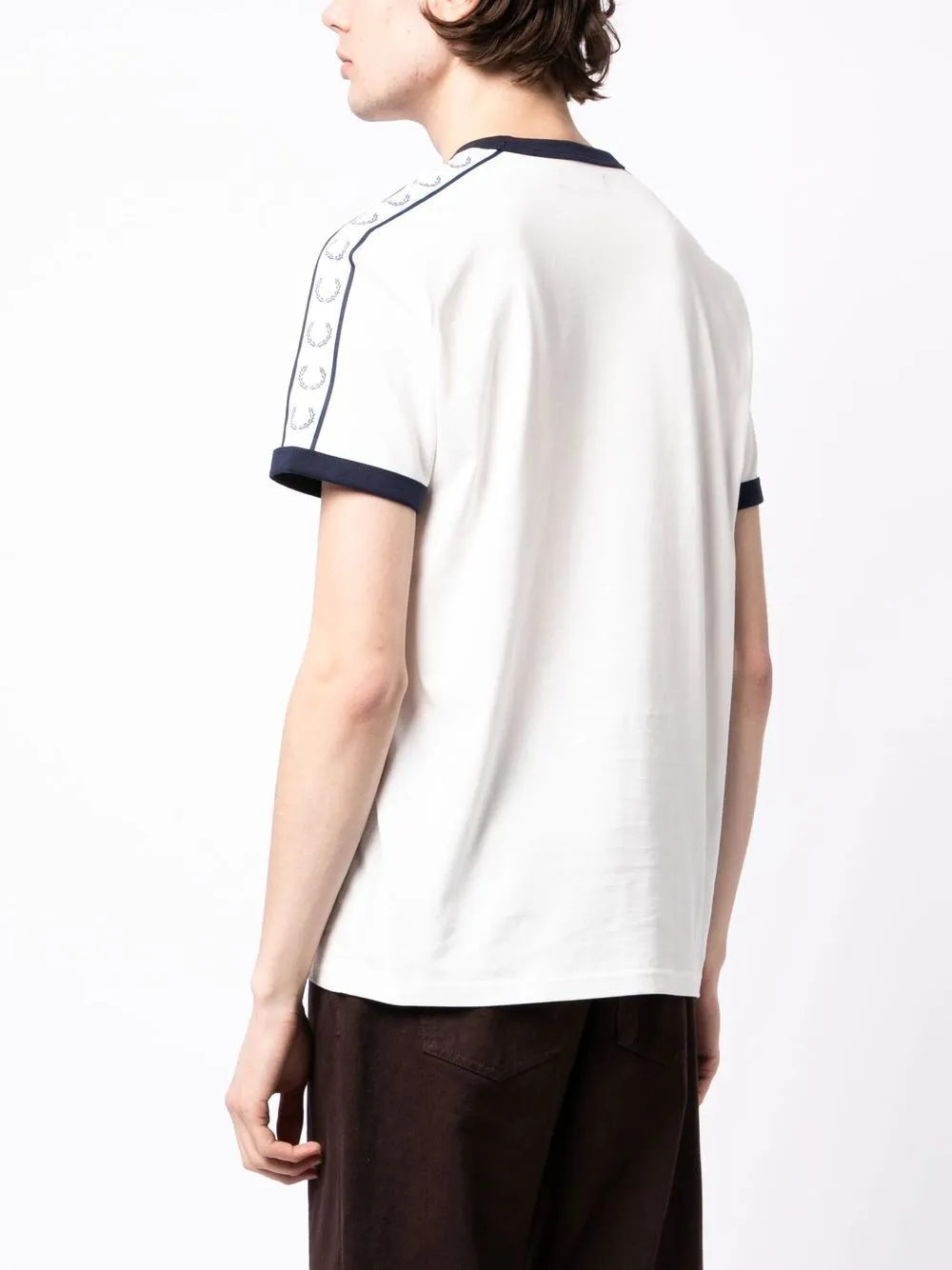embroidered-logo crew-neck T-shirt
