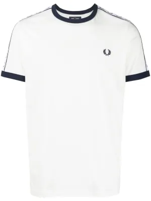embroidered-logo crew-neck T-shirt