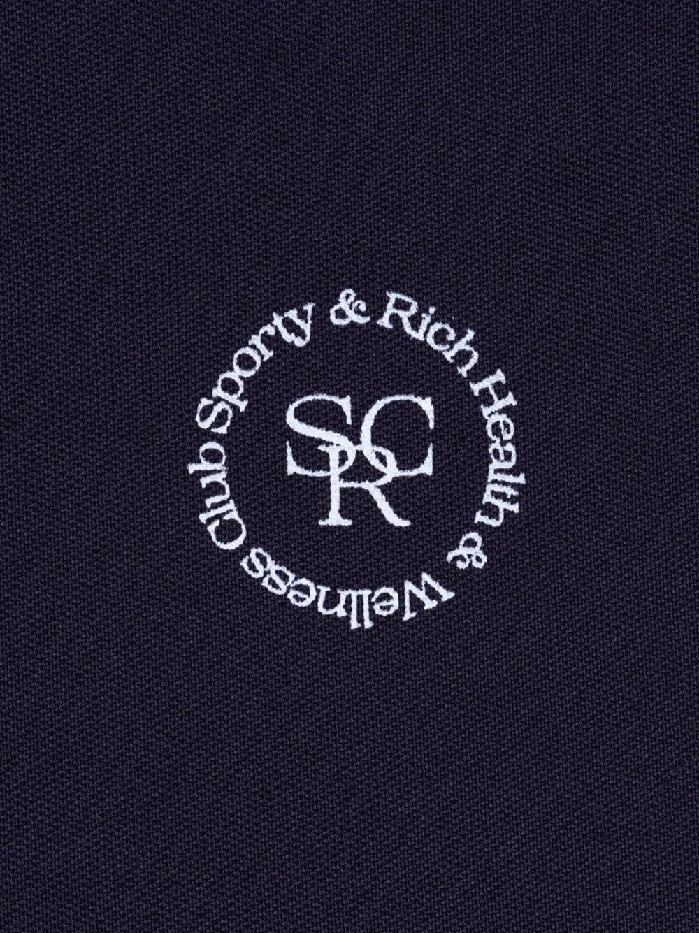 embroidered-logo zip-up jacket