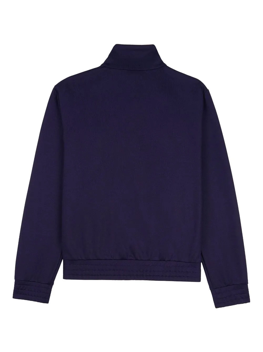 embroidered-logo zip-up jacket