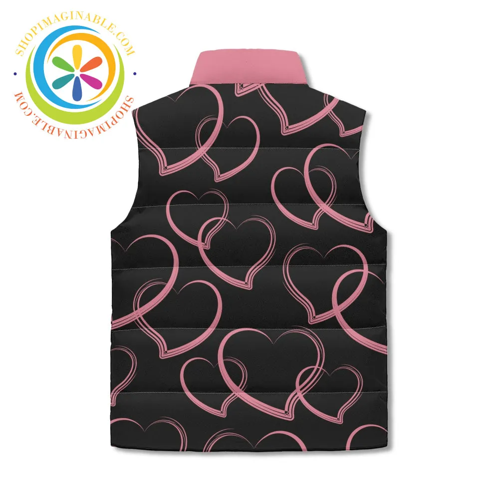 Glorious  Hearts Puffer Vest