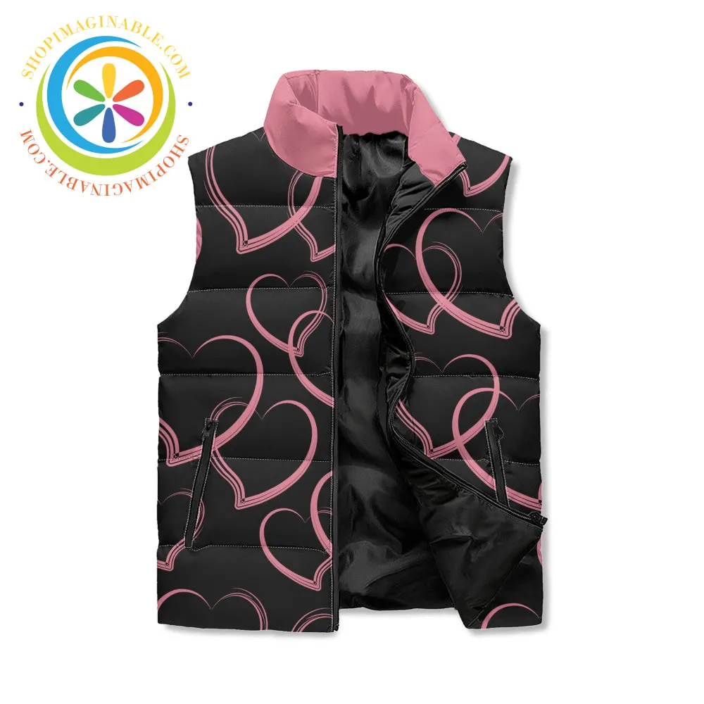 Glorious  Hearts Puffer Vest