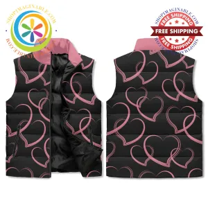 Glorious  Hearts Puffer Vest