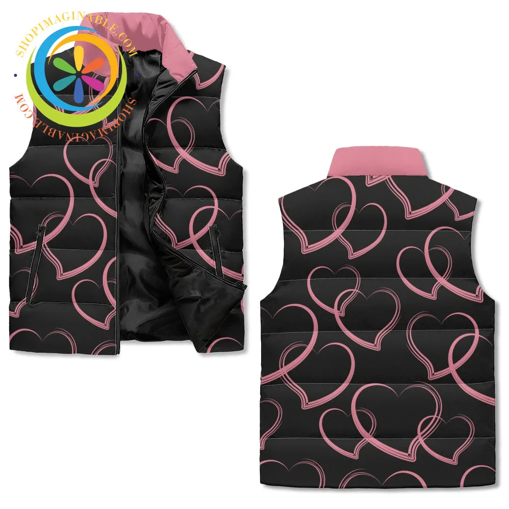 Glorious  Hearts Puffer Vest