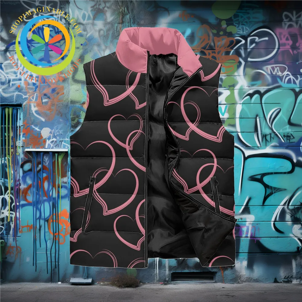 Glorious  Hearts Puffer Vest