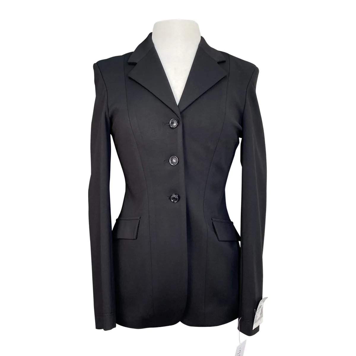 Grand Prix 'Classic' Jersey Show Coat in Black - Women's 10R