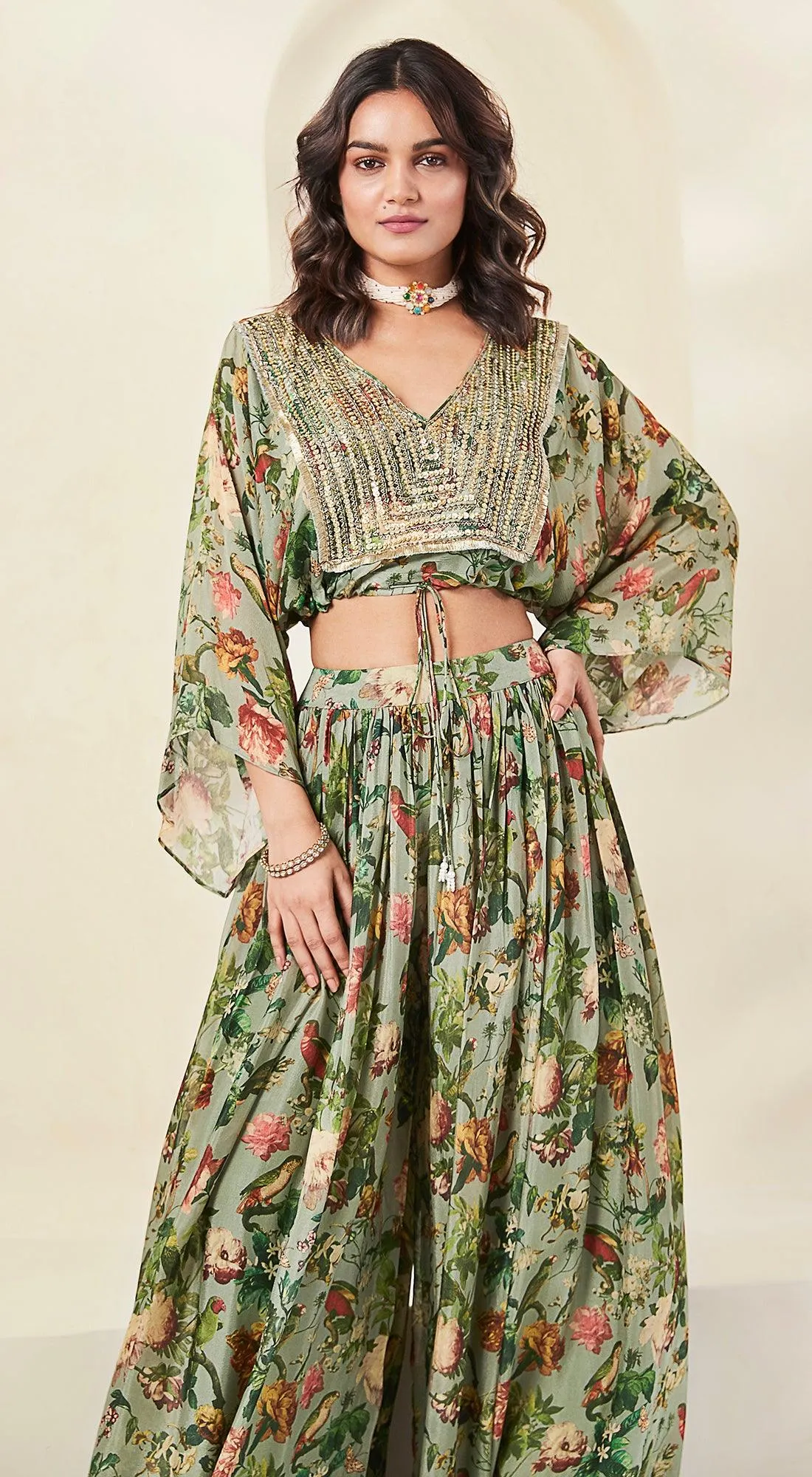 Green Contemporary Clothing Set