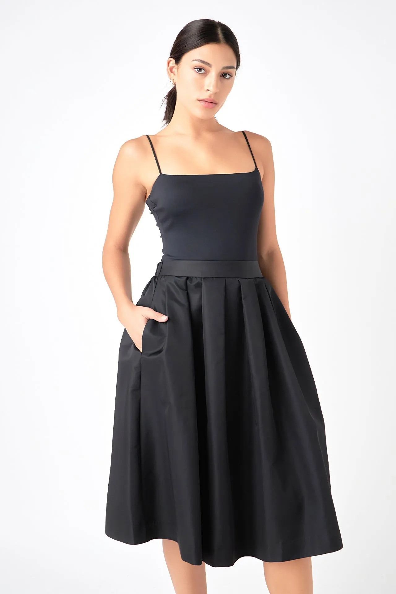 Grey Lab - Voluminous Midi Skirt