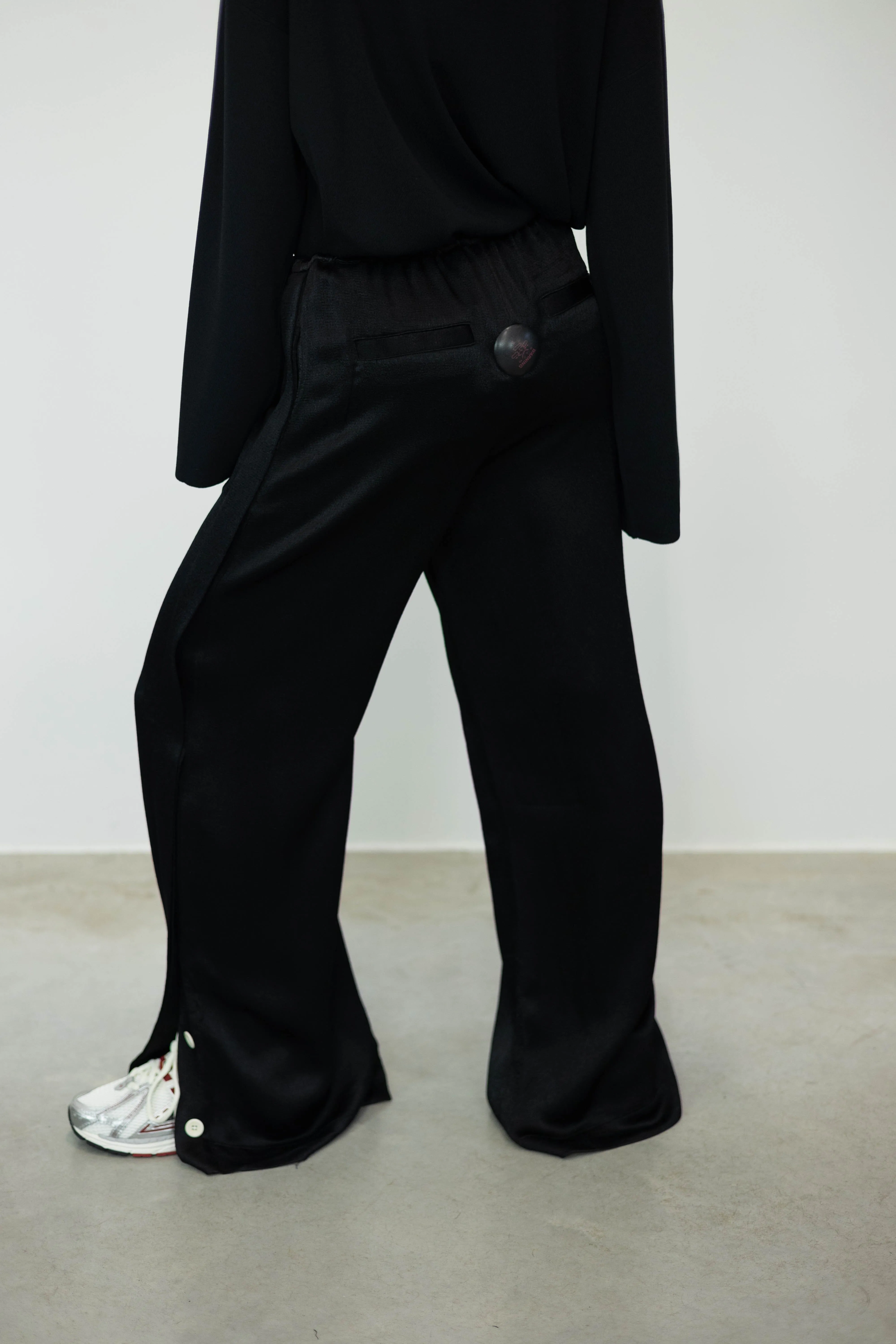 HAZEL FLUID VISCOSE WIDE LEG PANTS