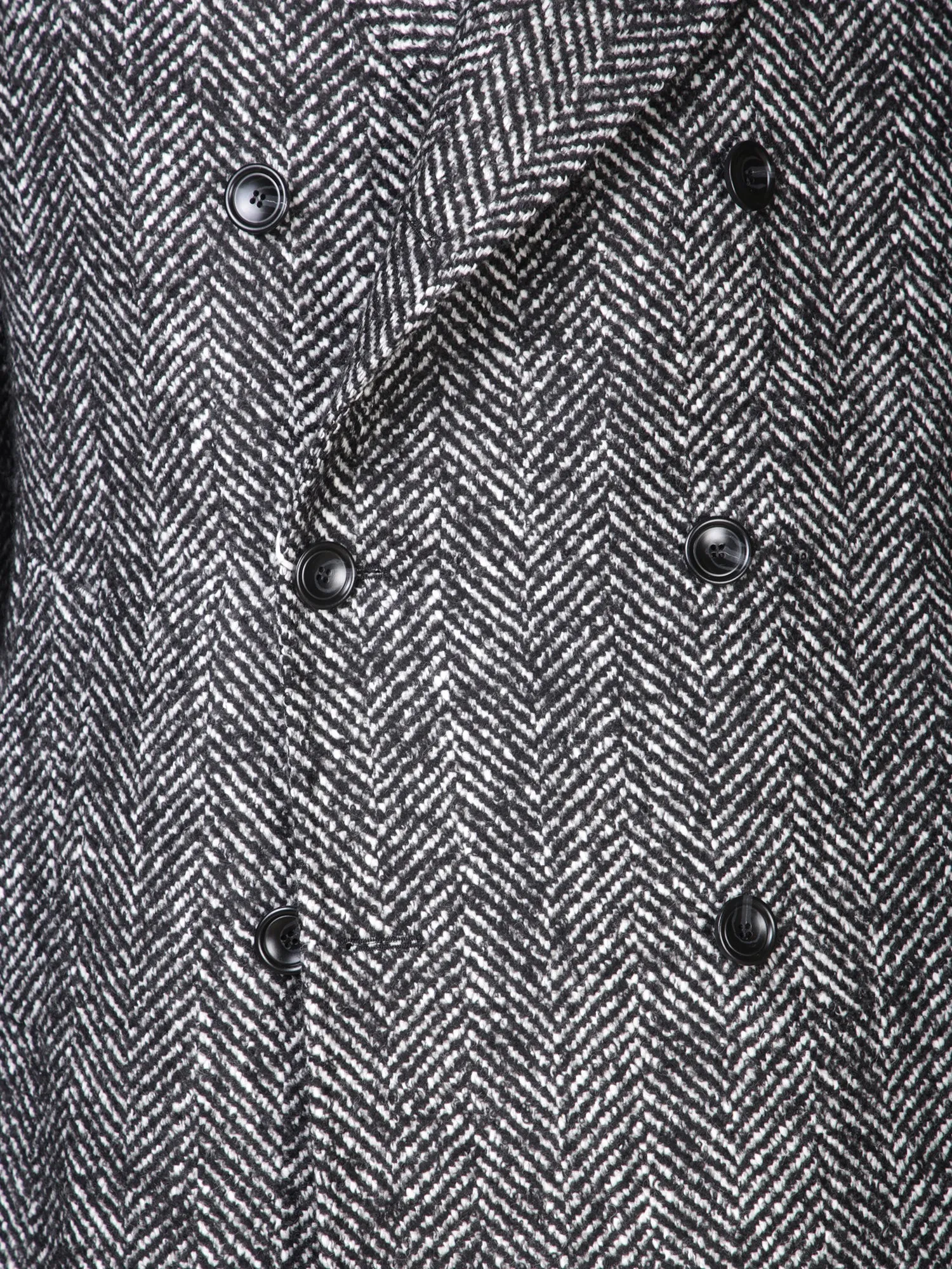 Herringbone Bicolor Coat