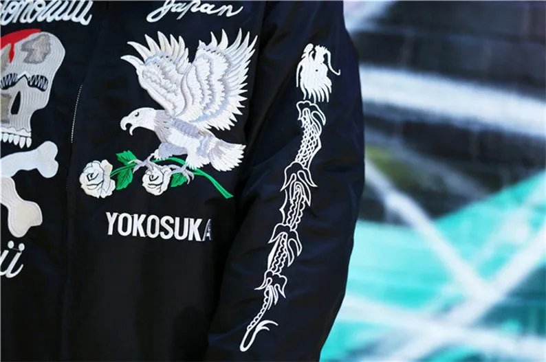 Honolulu Yokosuka Embroidered Jacket - Japan
